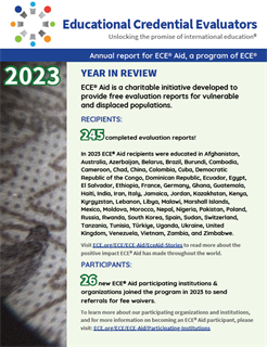 2023 ECE Aid Annual Report