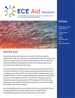 ECE Aid Newsletter Q4 2023