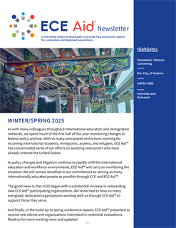 ECE Aid Newsletter Q1 Q2 2025