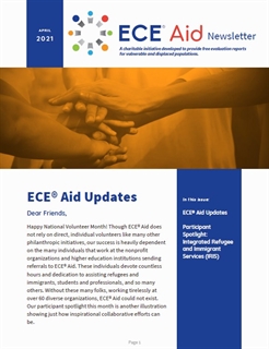 ECE Aid Newsletter April 2021
