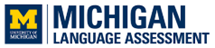 University of Michigan Language Assessment logo