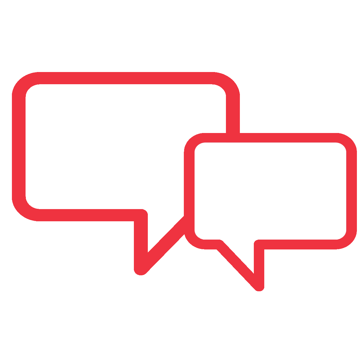 Speech balloon icons