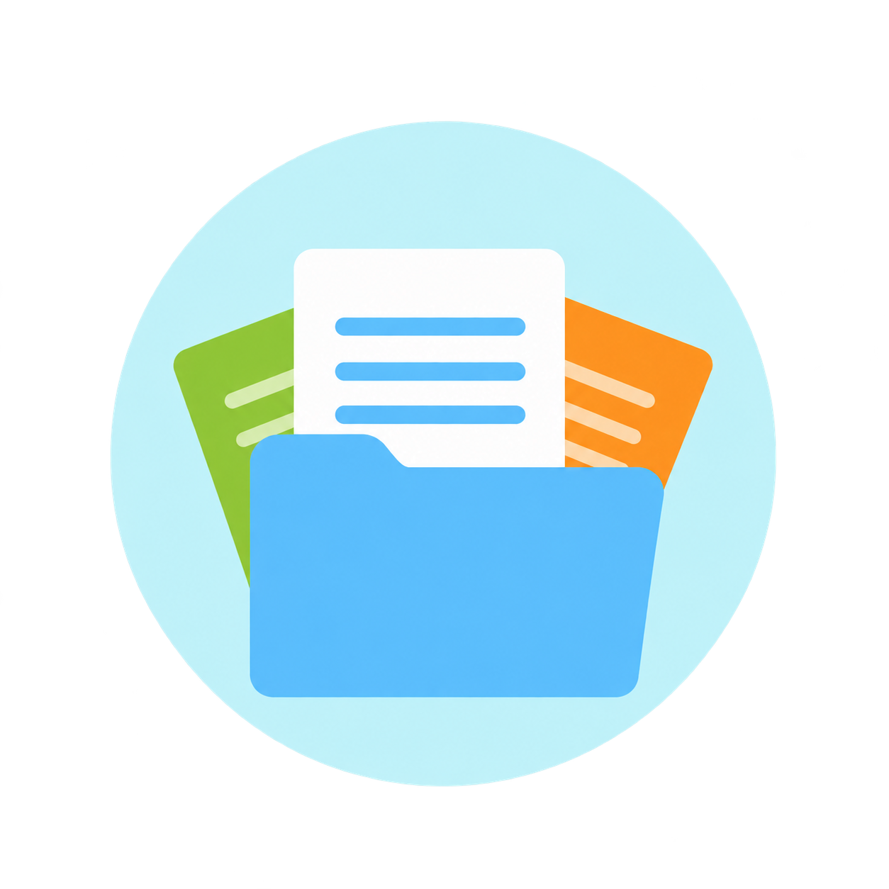 Everything in one place - all files together