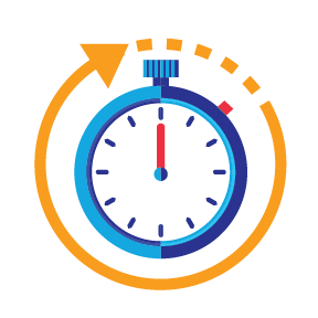 turnaround time icon