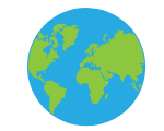 Picture of a globe Picture of a globe